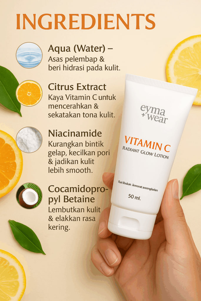 Kandungan Vitamin C Lotion